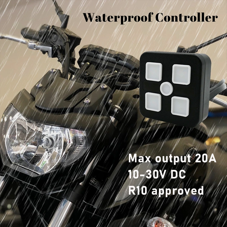 Motorfiets waterdichte controller